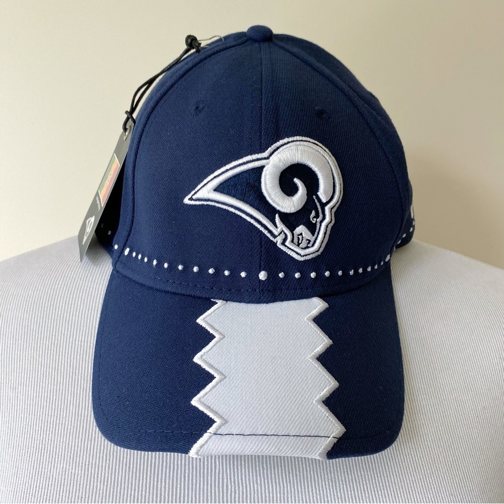 New Era Los Angeles Rams 39Thirty Hat Mens Medium Large 2019 NFL Draft Day Flag